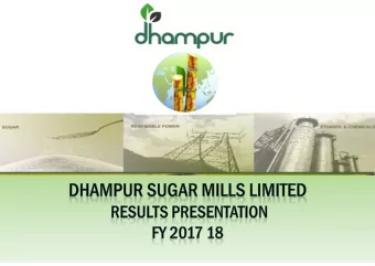 Disclaimer  This presentation is strictly confidential and may not be copied, published,