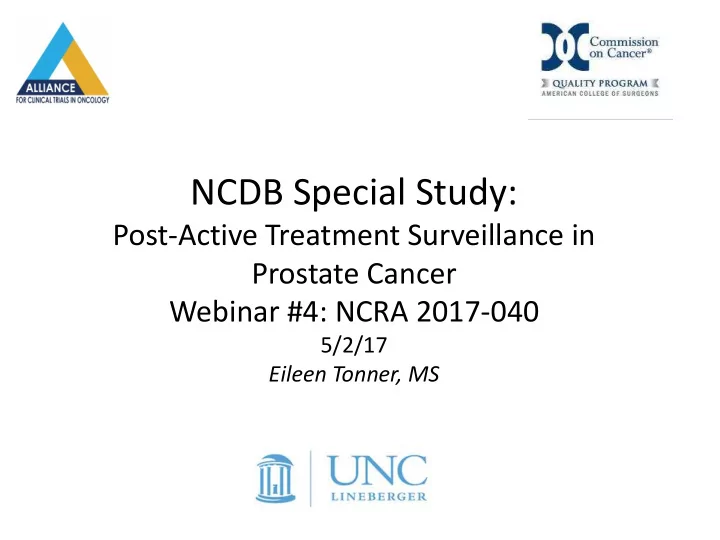 ncdb special study