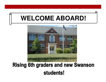 WELCOME ABOARD!  SPIRIT  SERVICE  SCHOLARSHIP  HOME OF THE ADMIRALS  Administrators  Director of