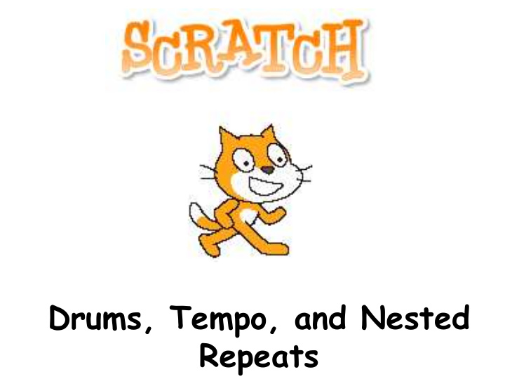drums tempo and nested repeats drums