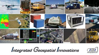 ntegrated  eospatial nnovations IGI mbH  - 40 years celebration  Founded 1978  More than 500