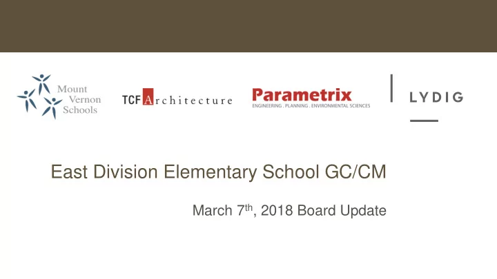 east division elementary school gc cm