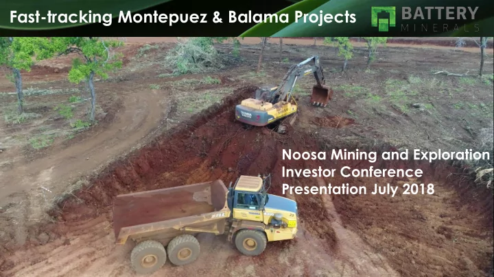fast tracking montepuez balama projects