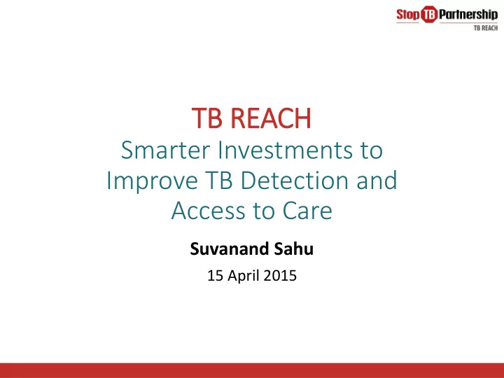 tb reach
