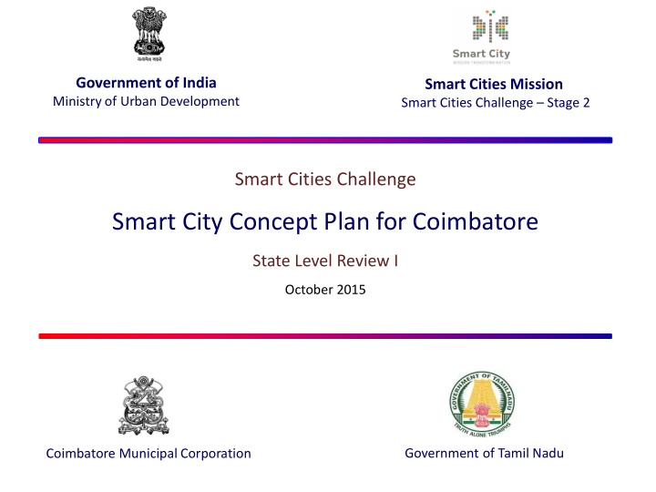 smart city concept plan for coimbatore