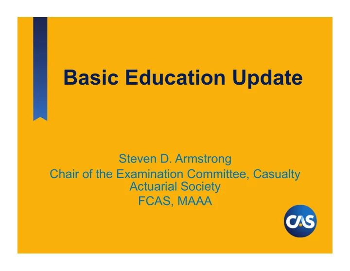 basic education update