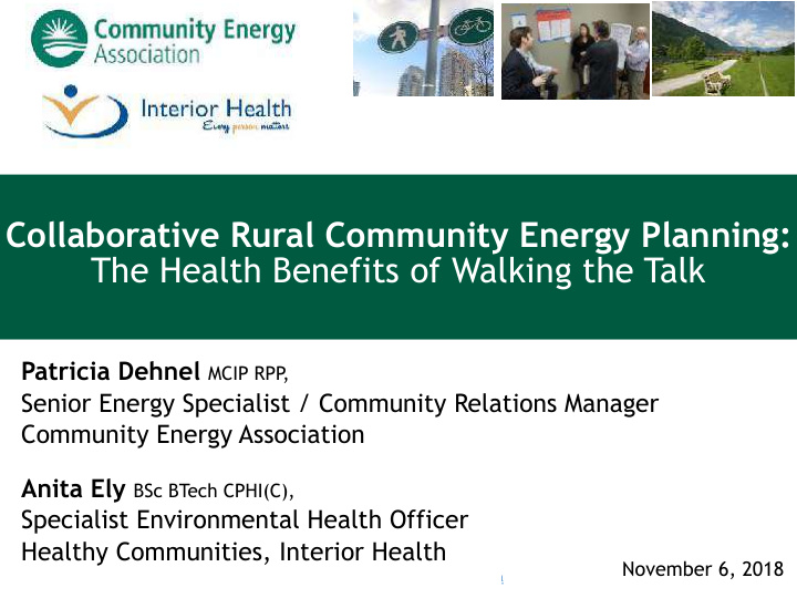collaborative rural community energy planning the health