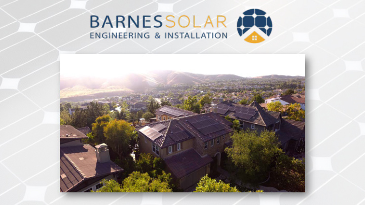 who is barnes solar local family owned solar company in