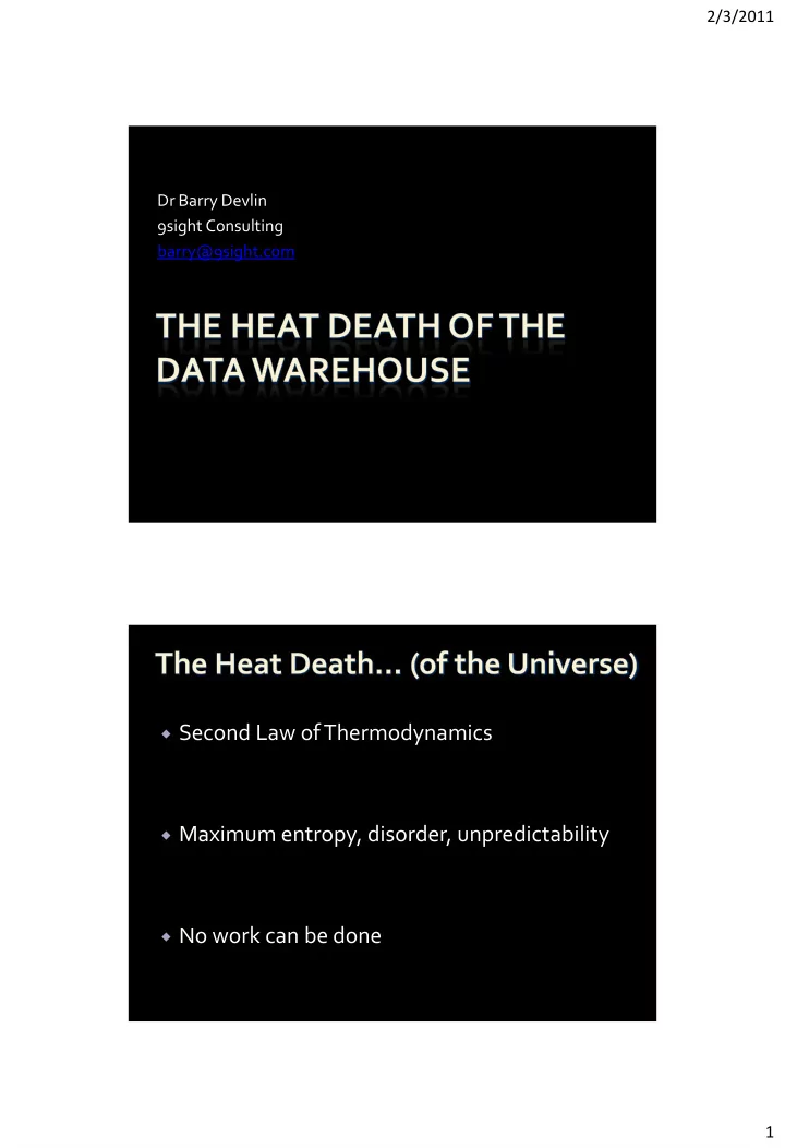 second law of thermodynamics maximum entropy disorder