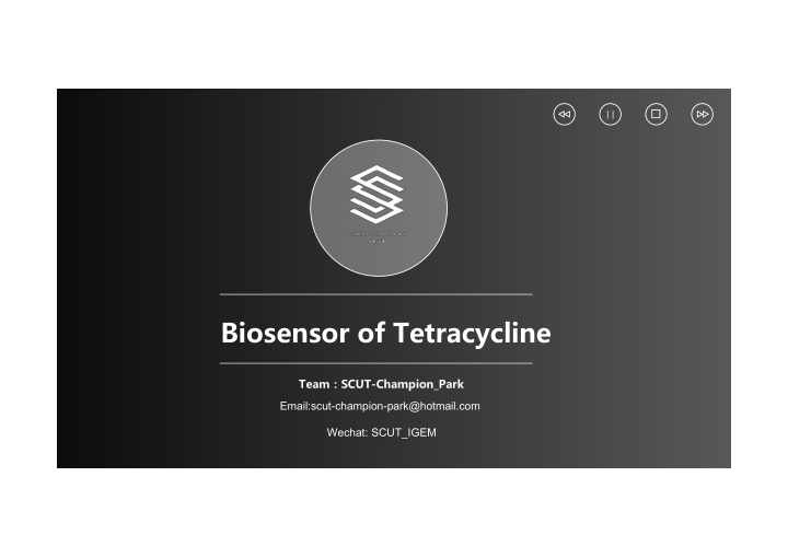 biosensor of tetracycline