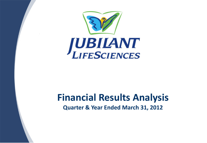 financial results analysis