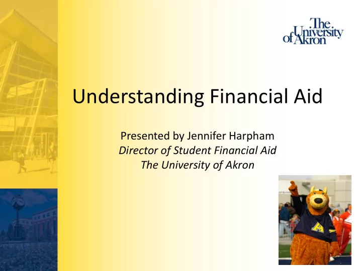 understanding financial aid