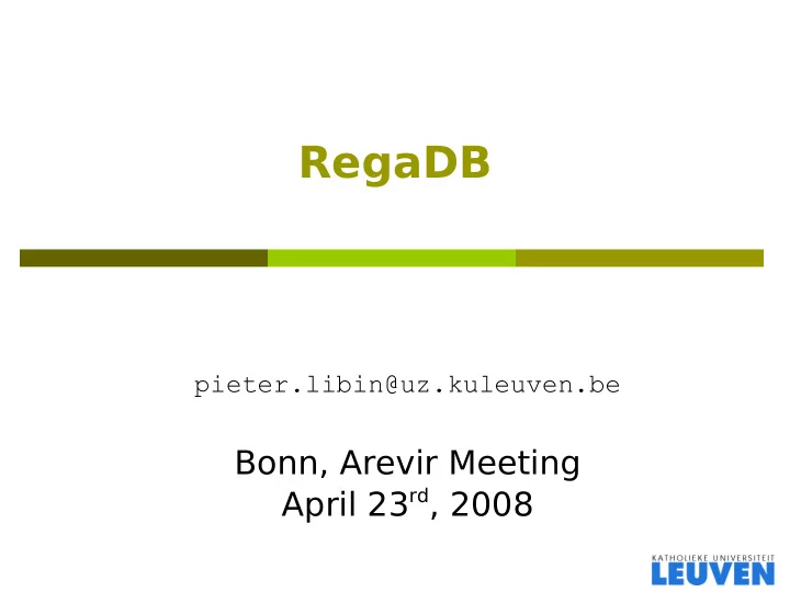 regadb