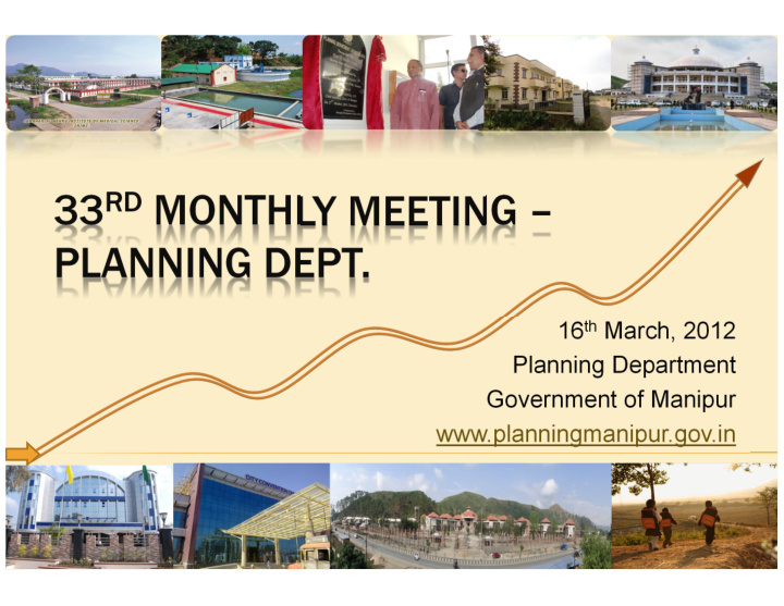 33 rd monthly meeting planning dept