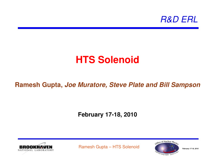 hts solenoid