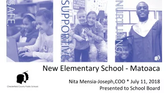 2  3  PROJECT SITE  PROJECT TEST FIT    County-owned / in western 360 corridor    900-student