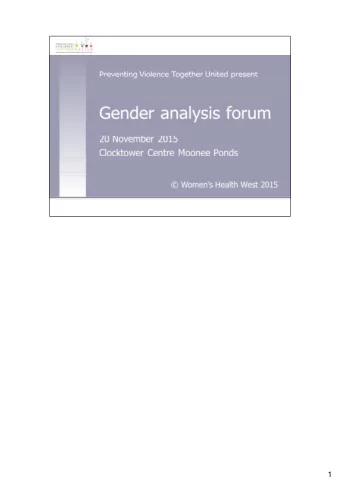 1  This is what we have ahead of us this morning   2  My aims in providing this overview are to