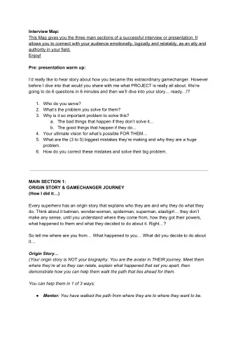 MAIN SECTION 2: YOUR BUSINESS/PROJECT  How you can do it  Lets shift gears and get practical.