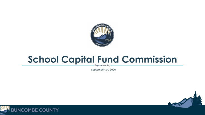 school capital fund commission