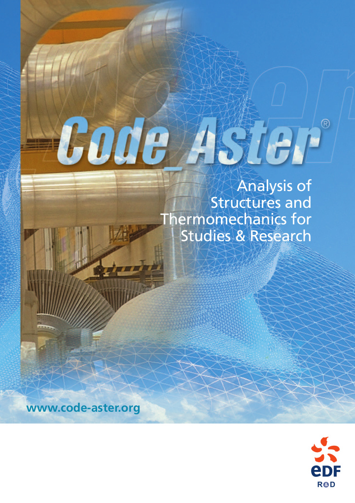 analysis of structures and thermomechanics for studies