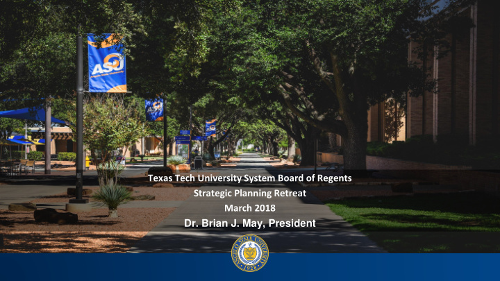 texas tech university system board of regents strategic