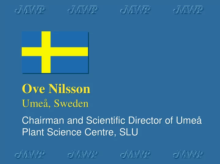 ove nilsson ove nilsson