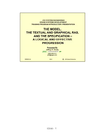 1  121A1-    Your lecturer has many years of experience as a system  engineer and engineering