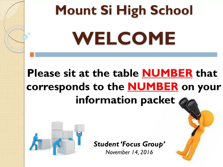 welcome