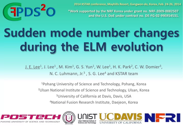 during the elm evolution
