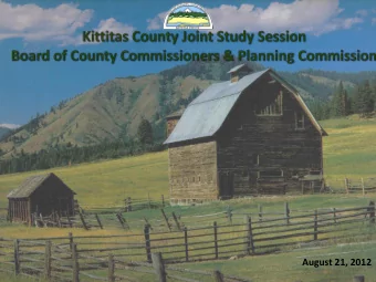 August 21, 2012  Introduction to Rural Area  Legal Issues to be Addressed    The expansion of