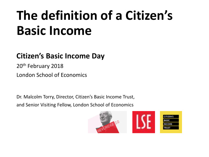 basic income