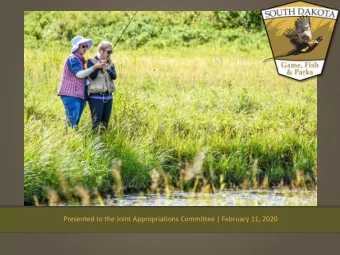 Presented to the Joint Appropriations Committee | February 11, 2020  Overview  Who We Are