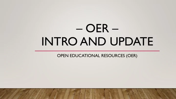 oer