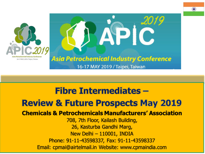 chemicals petrochemicals manufacturers association