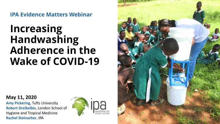 increasing handwashing adherence in the wake of covid 19