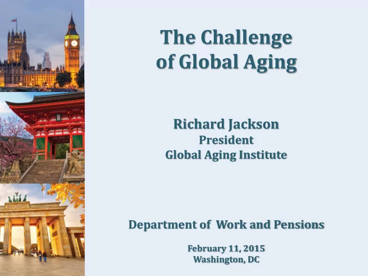 of global aging