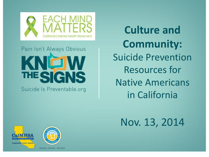 resources for native americans in california nov 13 2014