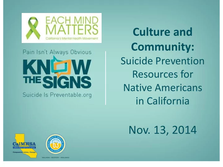 resources for native americans in california nov 13 2014