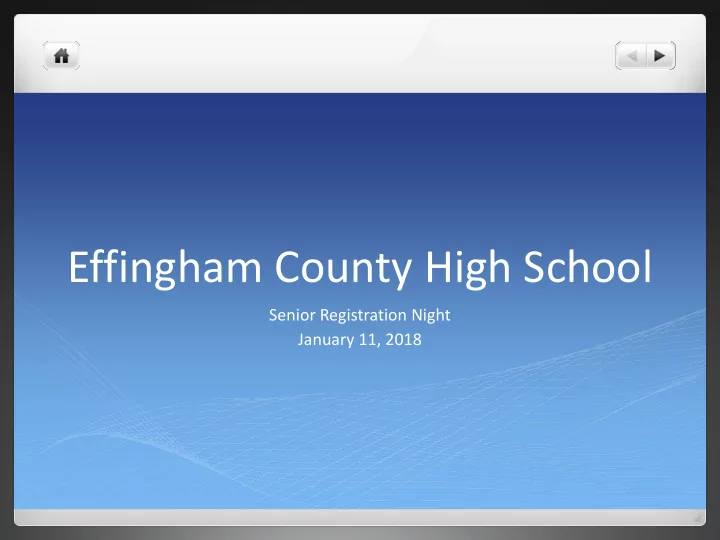 effingham county high school