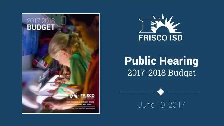 public hearing