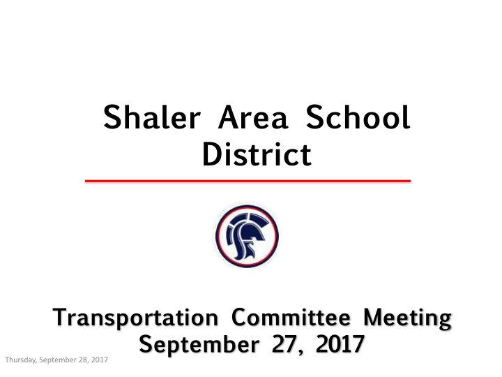 shaler area school district