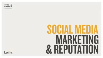 SOCIAL MEDIA MARKETING   &amp; REPUTATION  BOLD IDEAS, THAT WORK.  ADVERTISING  DIGITAL &amp;