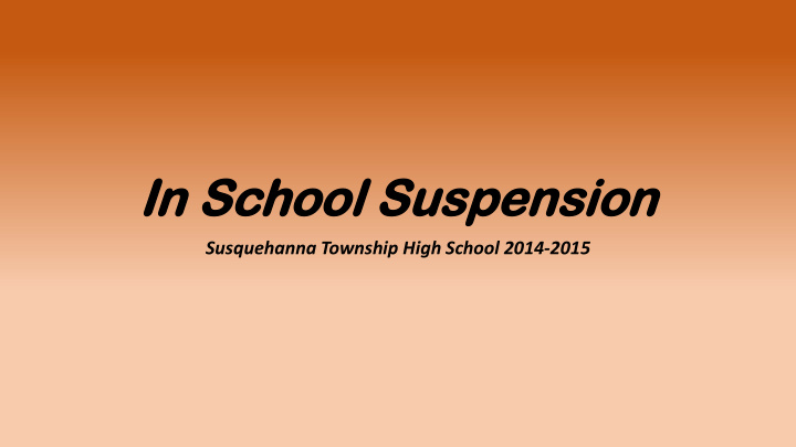 in in sc school hool su suspension spension
