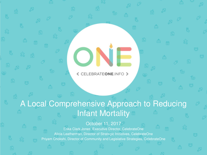 a local comprehensive approach to reducing