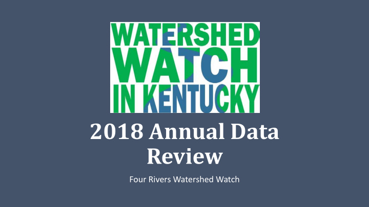 2018 annual data