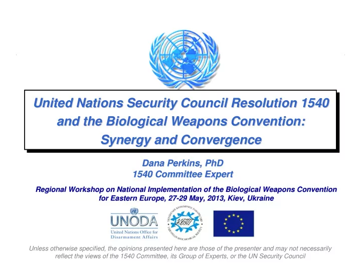 united nations security council resolution 1540 united