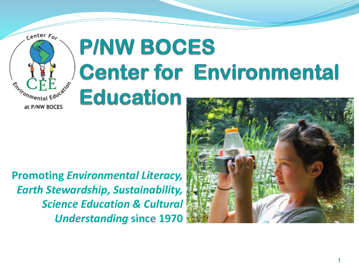 promoting environmental literacy earth stewardship