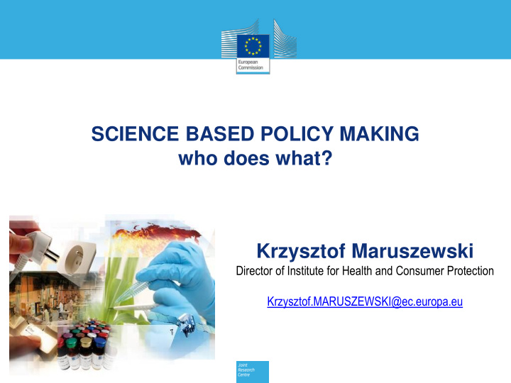 science based policy making