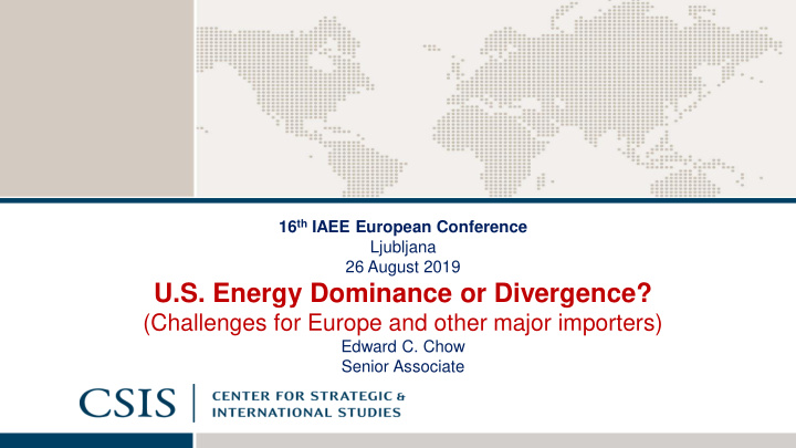 u s energy dominance or divergence