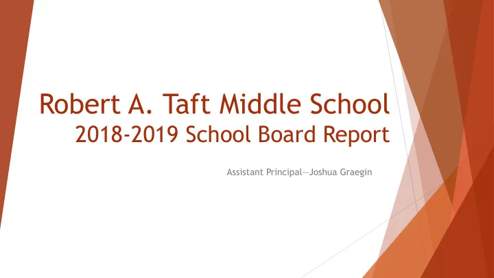 robert a taft middle school